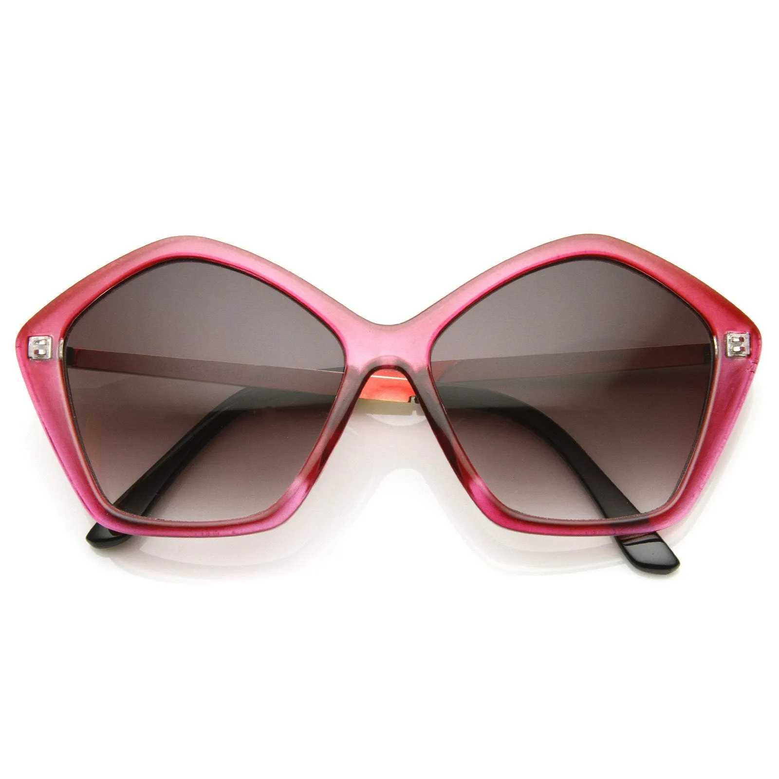 Retro Women's Sunglasses Fashion Geometric Shape Frame 8909 sold by ZeroUV