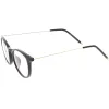 Vintage Indie Dapper Horned Rim Clear Flat Lens Glasses C632 sold by ZeroUV
