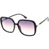 Oversize Elegant Lightweight Neutral Gradient Lens Women's Square Sunglasses D057 sold by ZeroUV