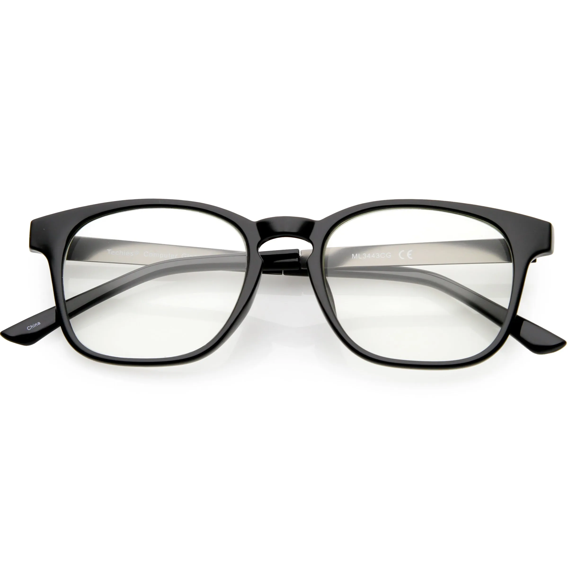 Classic Anti Blue Light Square Horn Rimmed Blue Blocking Computer Glasses C929 sold by ZeroUV