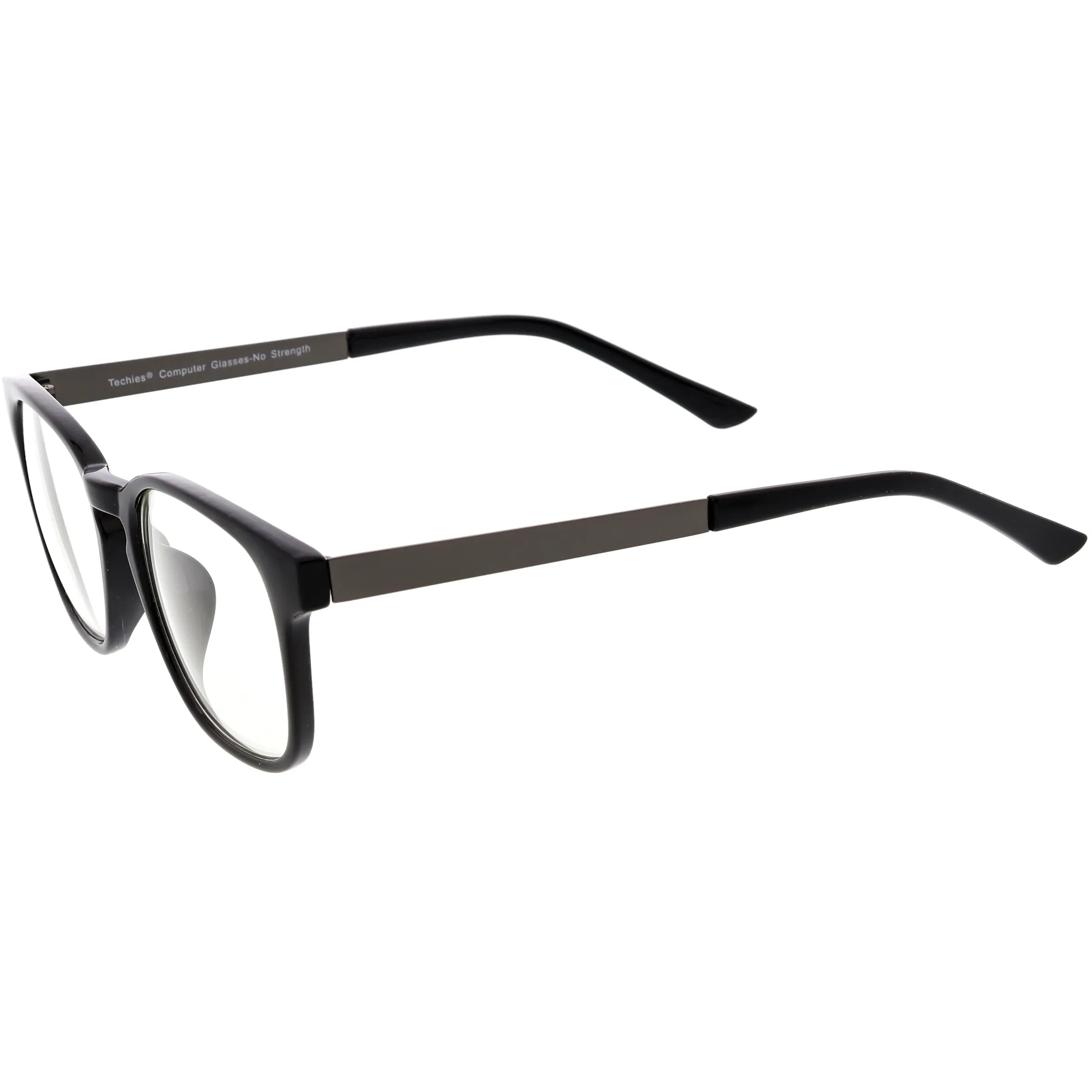 Classic Anti Blue Light Square Horn Rimmed Blue Blocking Computer Glasses C929 sold by ZeroUV product image thumbnail 3