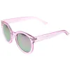 Women's Round Transparent Color Lens Sunglasses A030 sold by ZeroUV