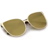 Women's Modern Oversize Mirrored Flat Lens Cat Eye Sunglasses A929 sold by ZeroUV