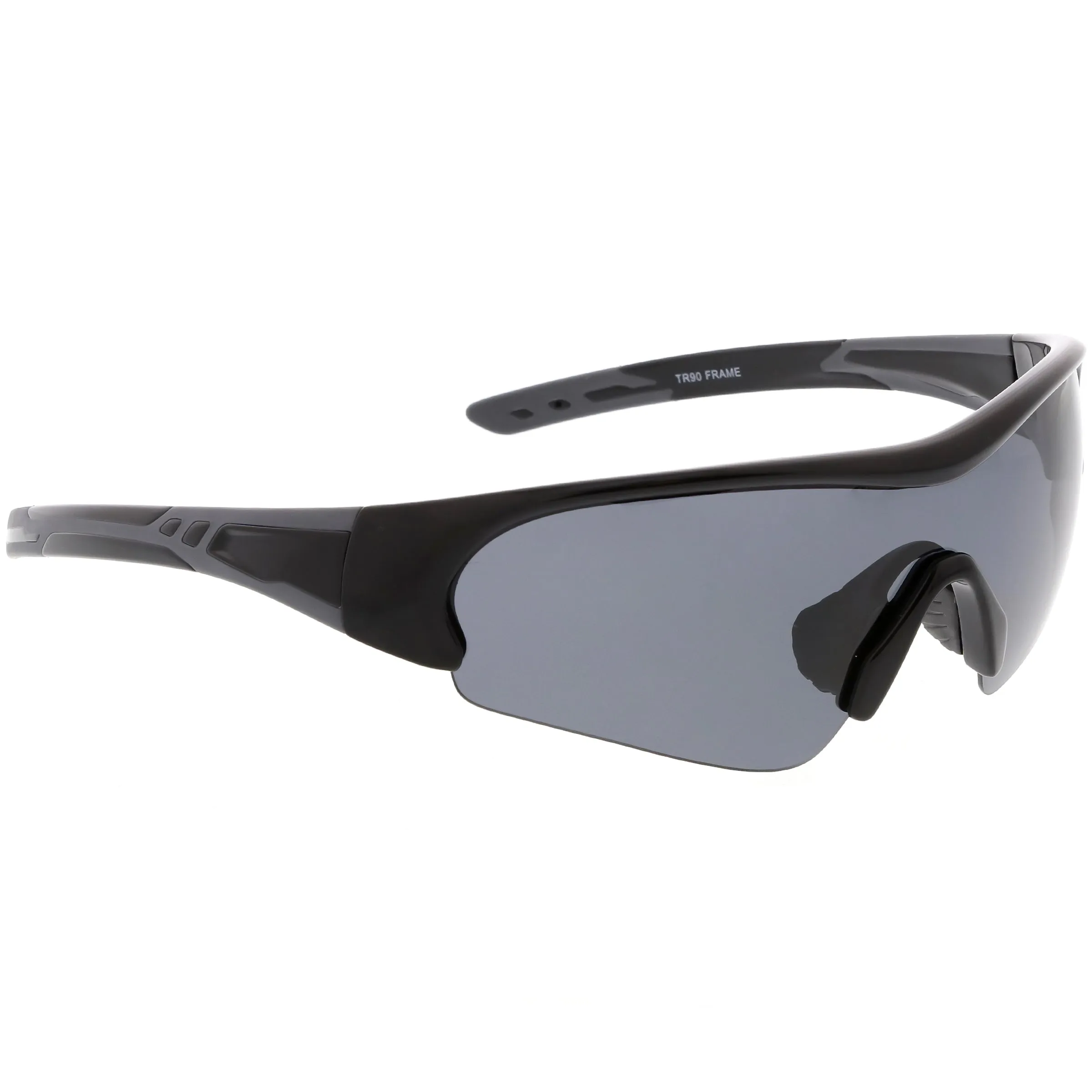 Outdoor Sports Half Frame TR-90 Polarized Shield Sunglasses C538 sold by ZeroUV product image thumbnail 4