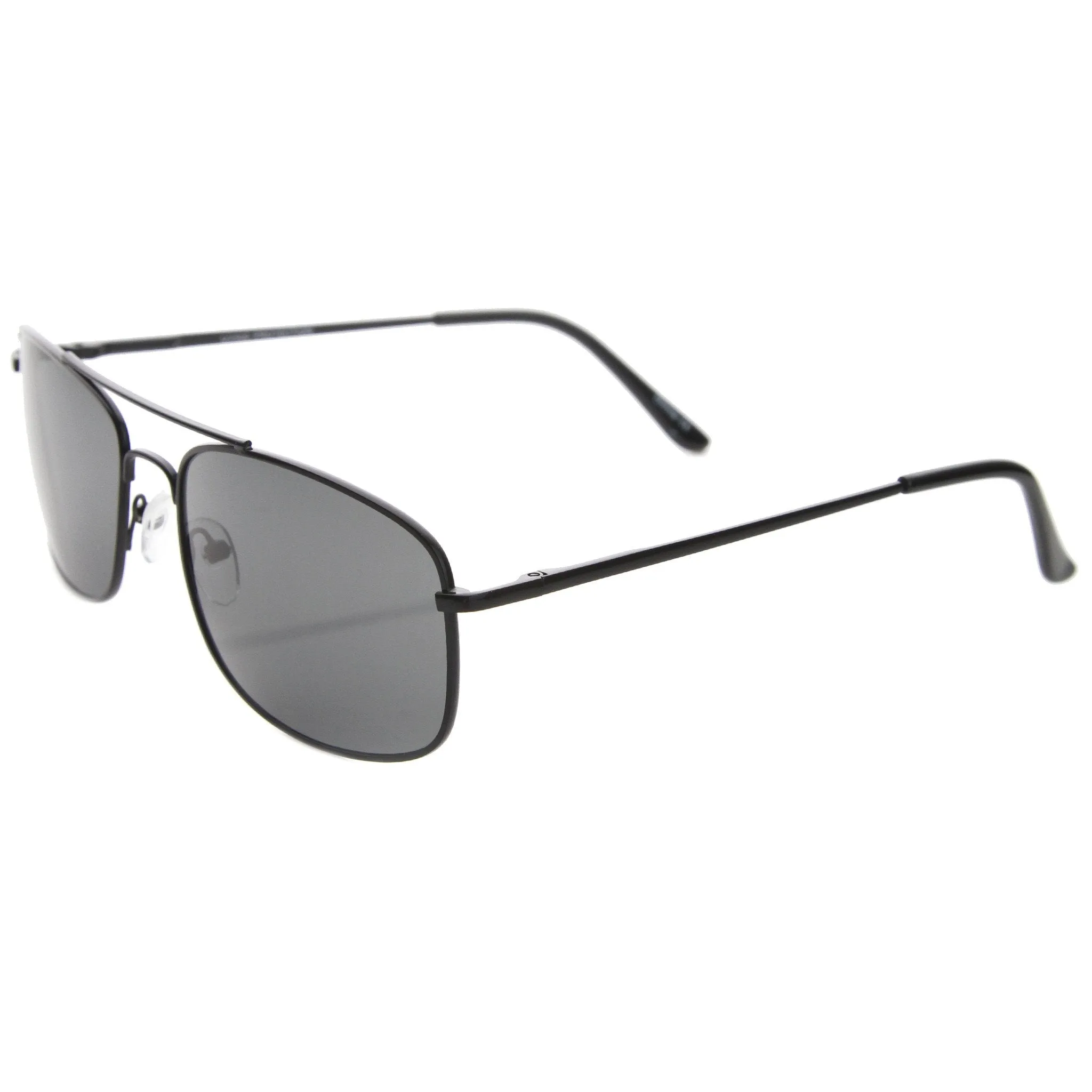 Classic Men's Square Wired Metal Aviator Sunglasses A028 sold by ZeroUV product image thumbnail 3