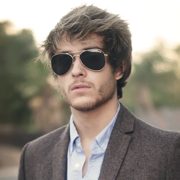 Original Classic Metal Military Aviator Sunglasses sold by ZeroUV product image thumbnail 5