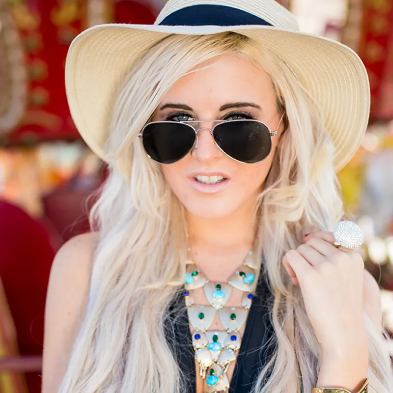 Original Classic Metal Military Aviator Sunglasses sold by ZeroUV product image thumbnail 3