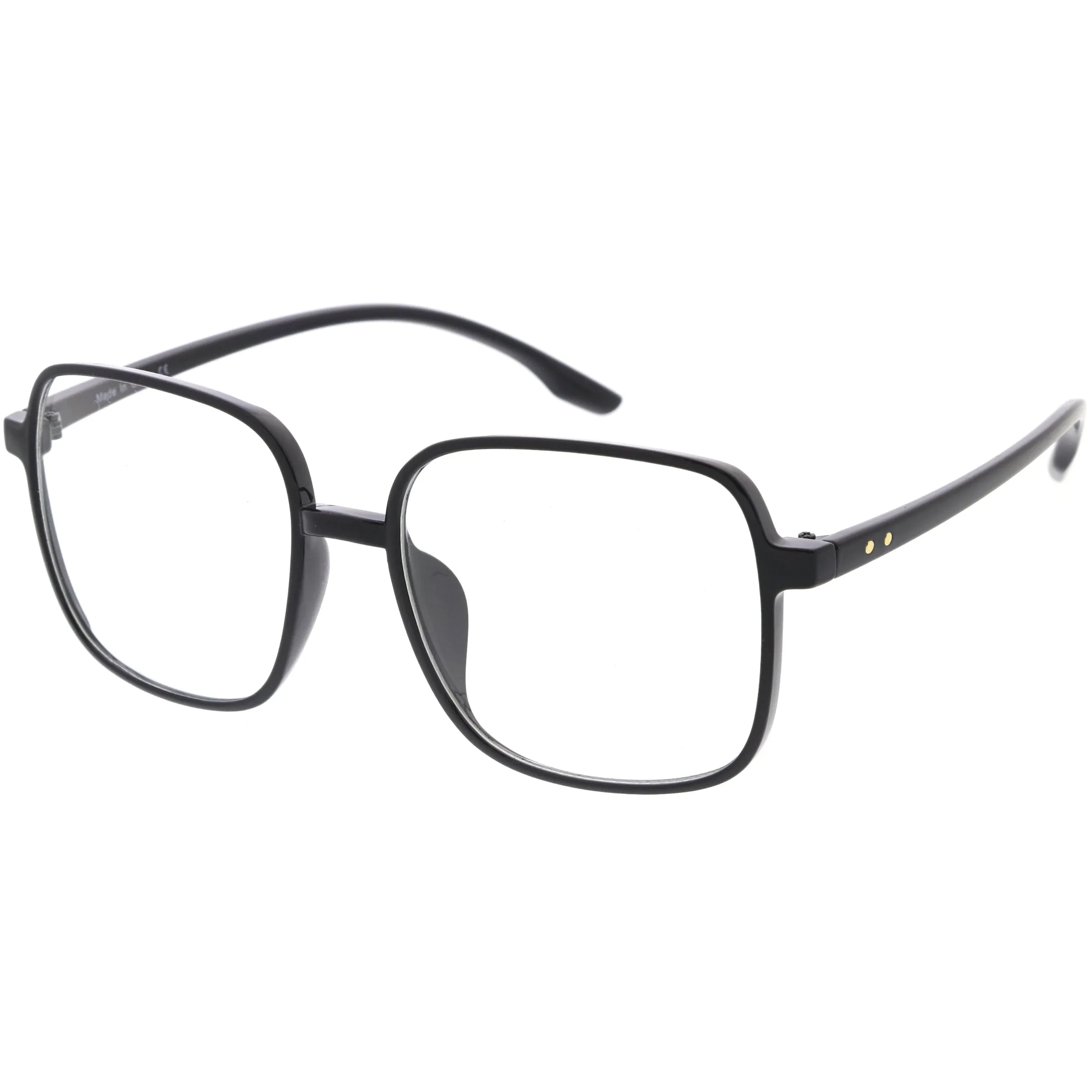Chic Everyday Blue Light Filter Oversized Glasses D258 sold by ZeroUV product image thumbnail 2