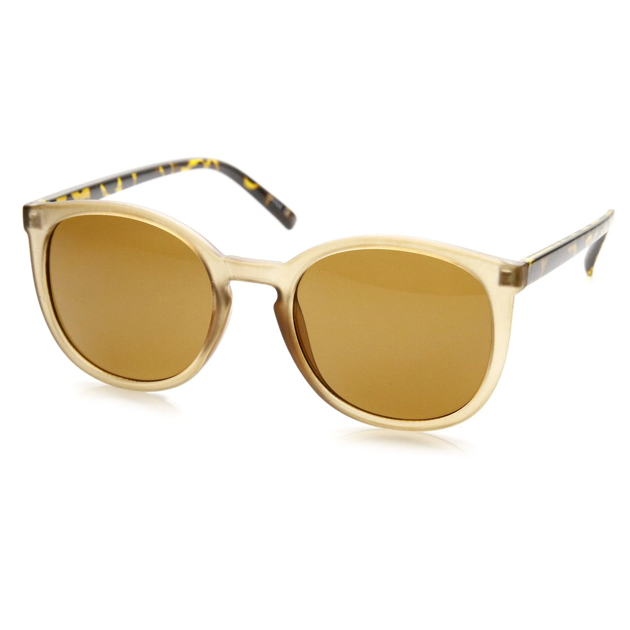 Vintage Inspired Dapper Round P3 Key Hole Fashion Sunglasses 9433 sold by ZeroUV product image thumbnail 4
