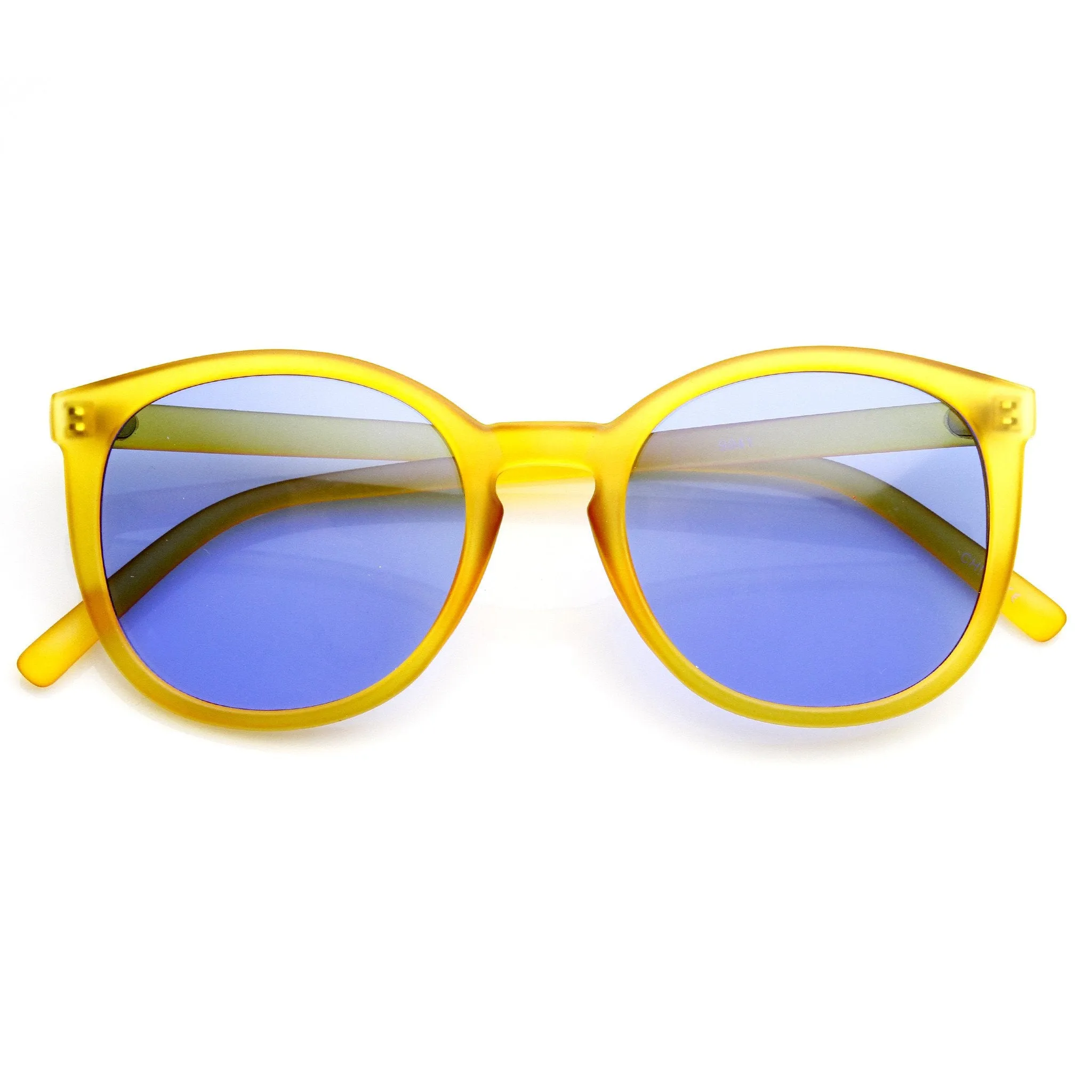 Vintage Inspired Dapper Round P3 Key Hole Fashion Sunglasses 9433 sold by ZeroUV