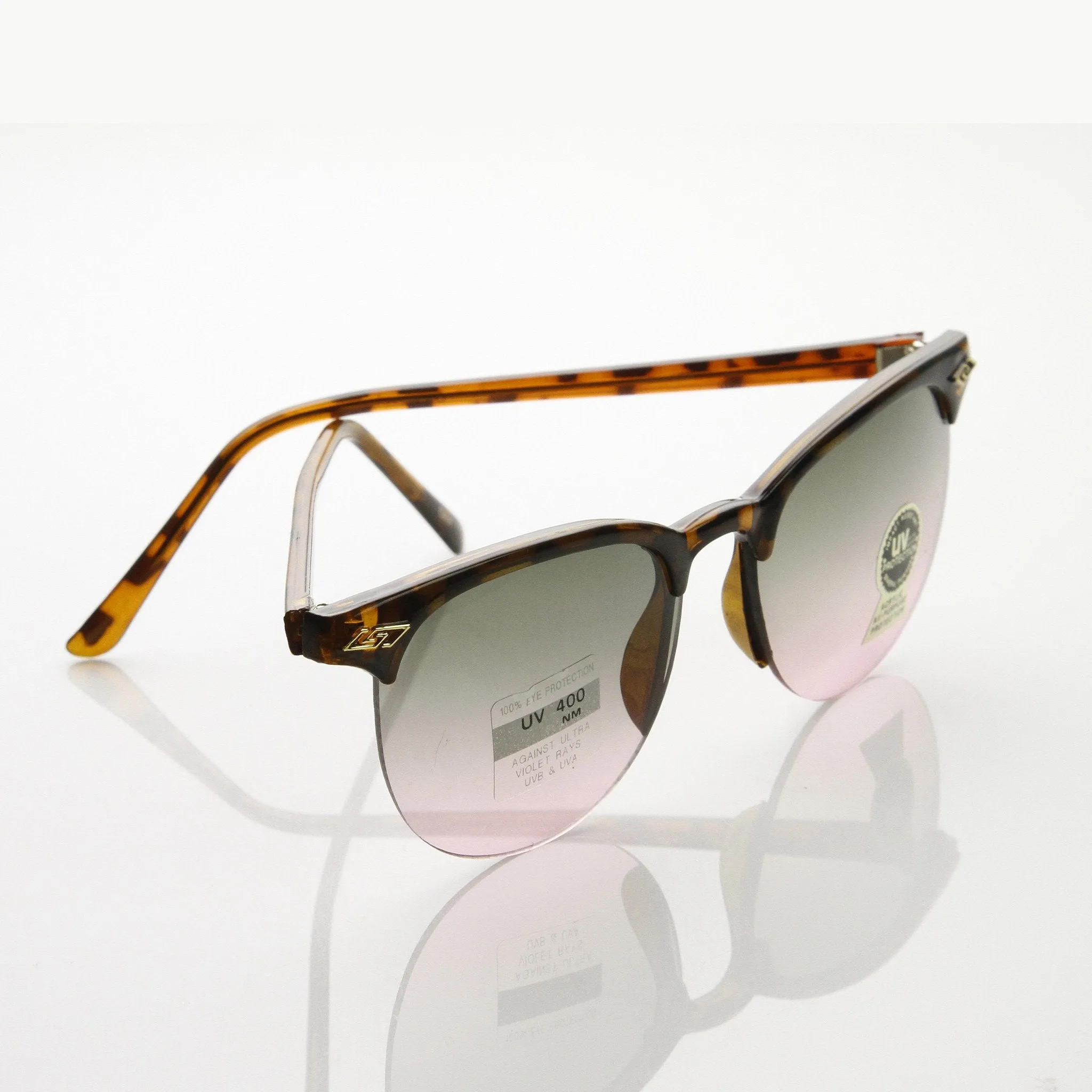 Genuine Vintage Half Frame Horned Rim Retro Sunglasses 7003 sold by ZeroUV product image thumbnail 4