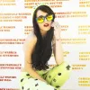 Super Bright Color Mirrored Lens Horned Rim Sunglasses 8128 sold by ZeroUV