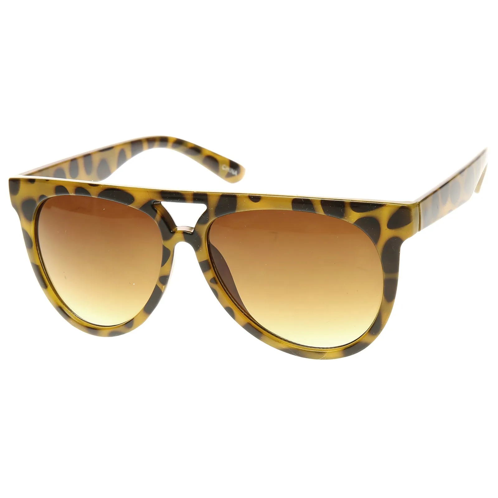 Retro Sunglasses Flat Top Oversize Aviators 8918 sold by ZeroUV product image thumbnail 2