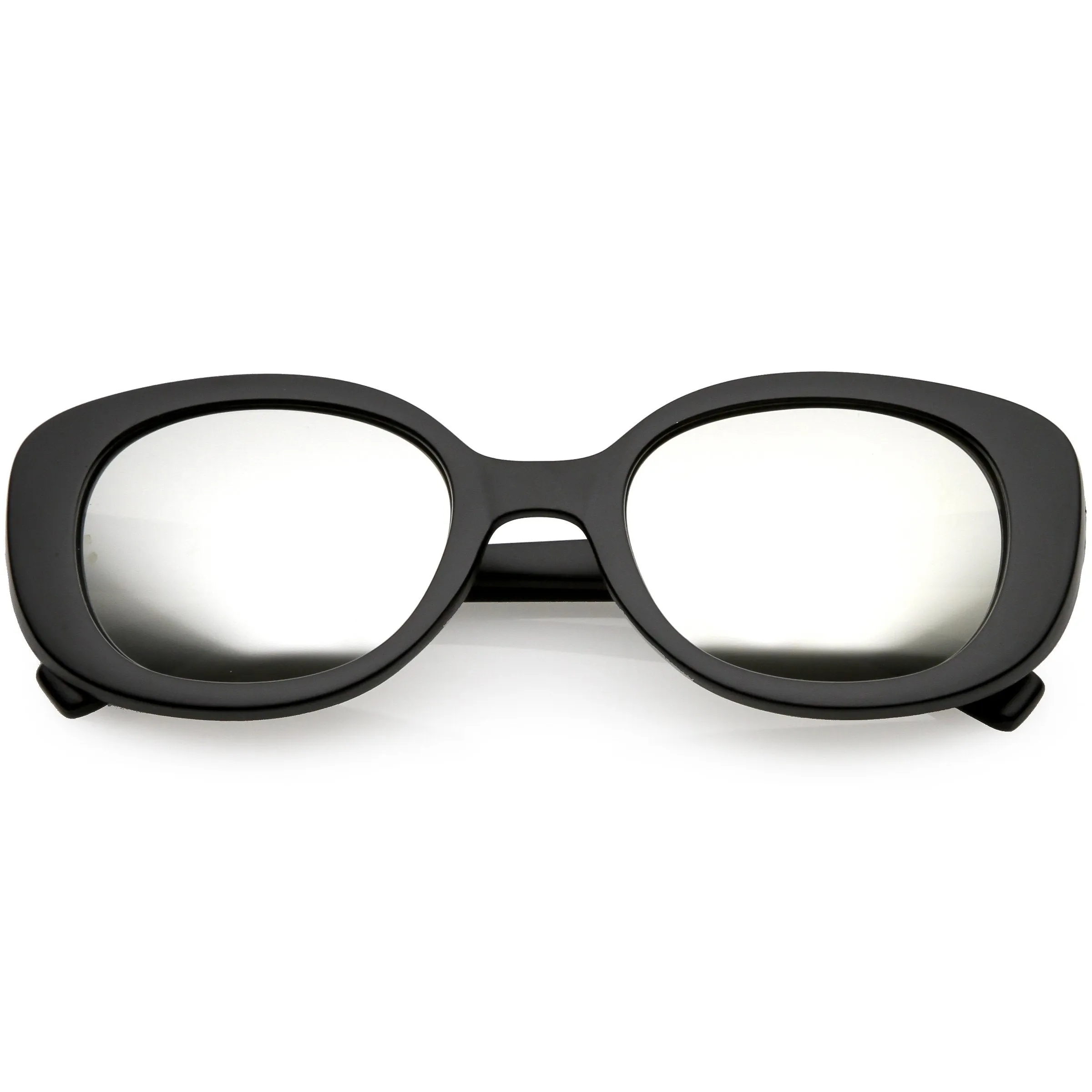 Women's Rounded Retro 1950's Thick Frame Sunglasses C557 sold by ZeroUV