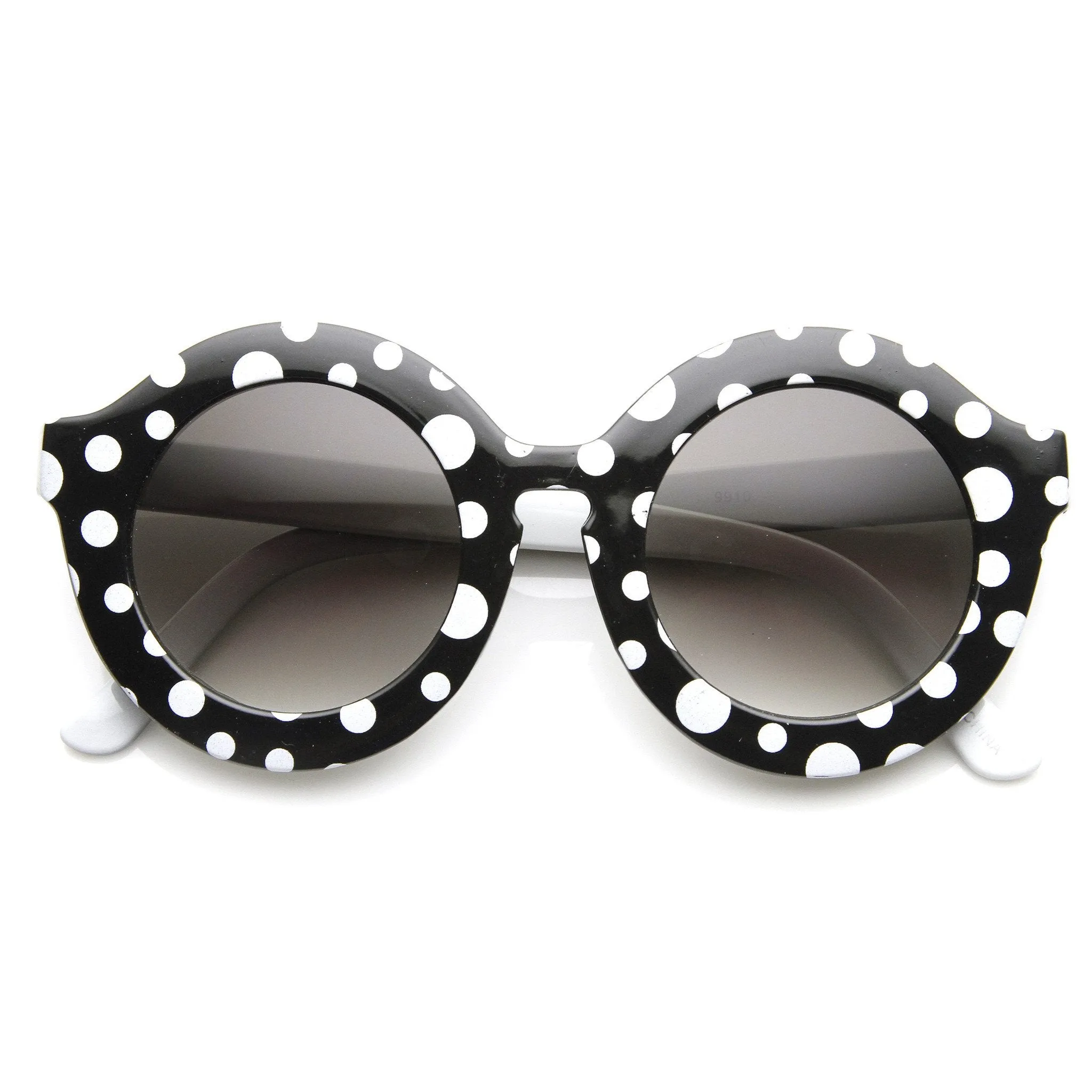 Trendy Womens Fashion Oversize Round Circle Sunglasses 9131 sold by ZeroUV product image thumbnail 5