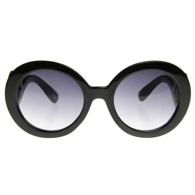 Celebrity Round Swirl Arm Sunglasses 8410 sold by ZeroUV