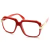 Party Retro Neon Color Square Clear Lens Glasses 8721 sold by ZeroUV