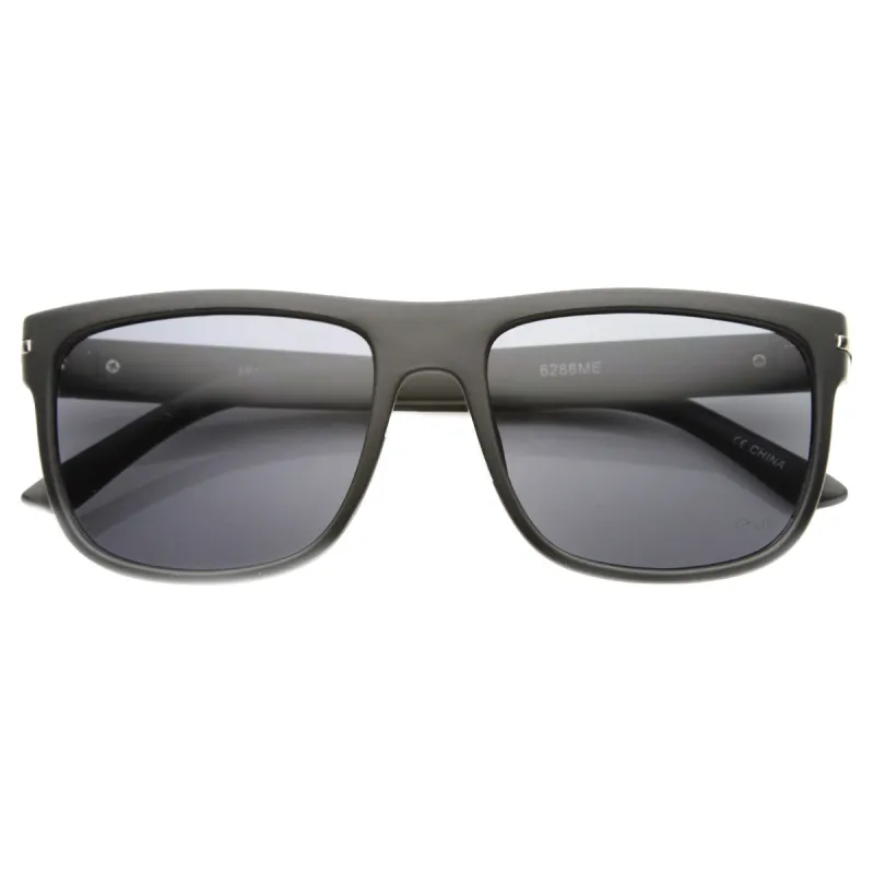 Retro European Flat Top Aviator Sunglasses 9689 sold by ZeroUV