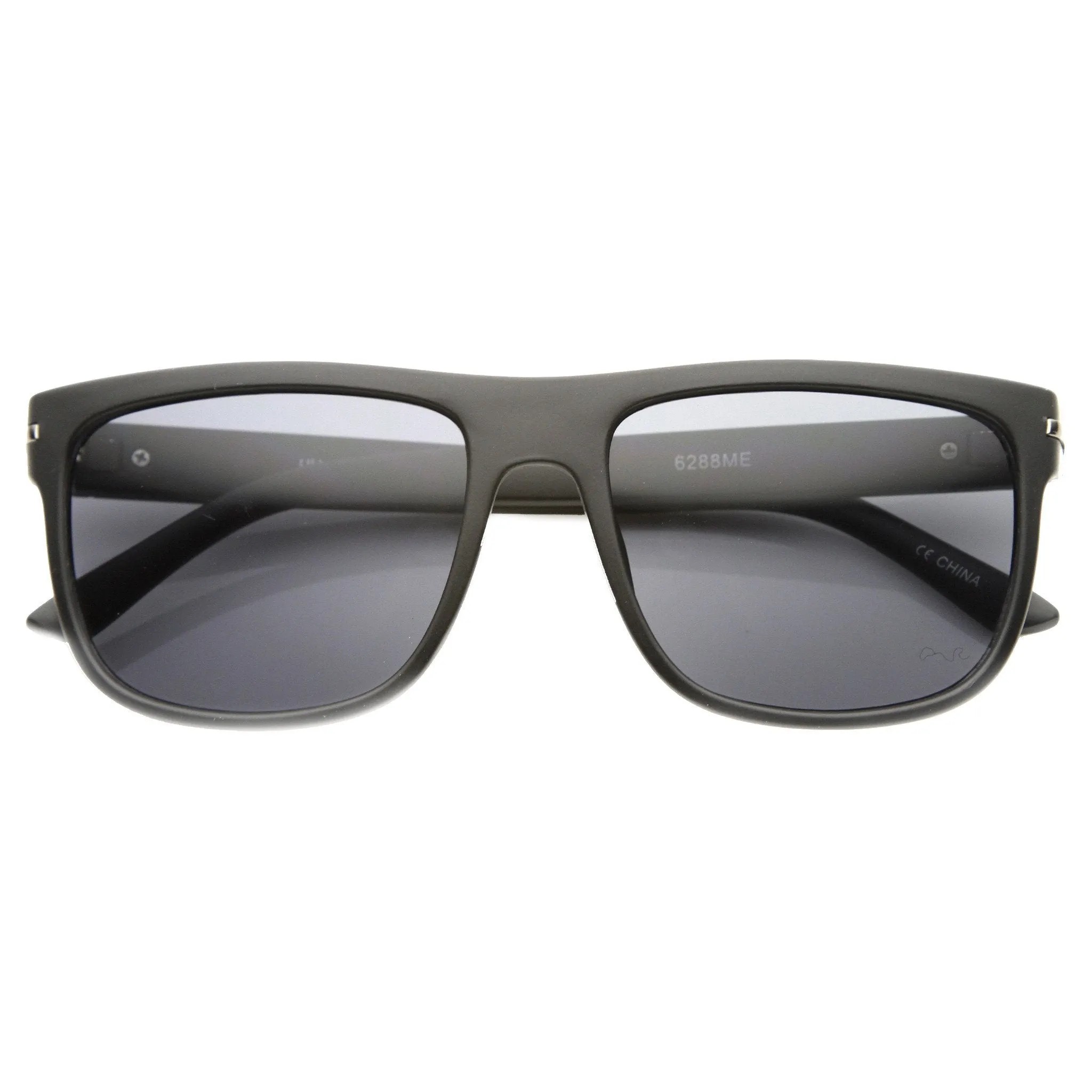 Retro European Flat Top Aviator Sunglasses 9689 sold by ZeroUV