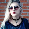 Womens Cute Metal Heart Shape Fashion Sunglasses 8796 sold by ZeroUV