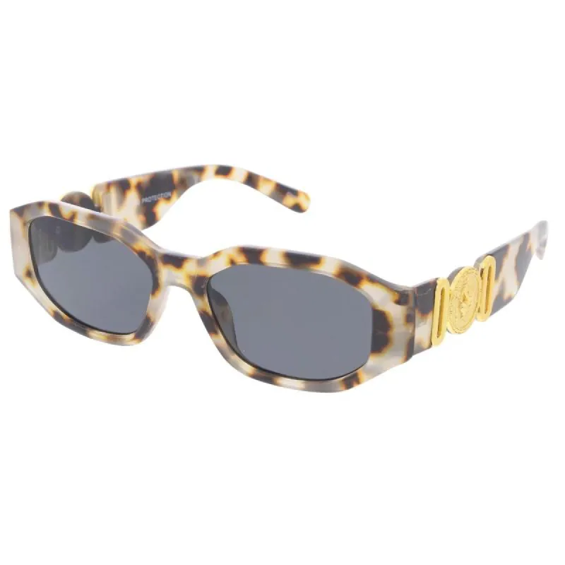 Geometric Oval Designer Fashion Sunglasses D331 sold by ZeroUV