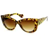Oversize Thick Temple Womens Fashion Cat Eye Sunglasses 9167 sold by ZeroUV