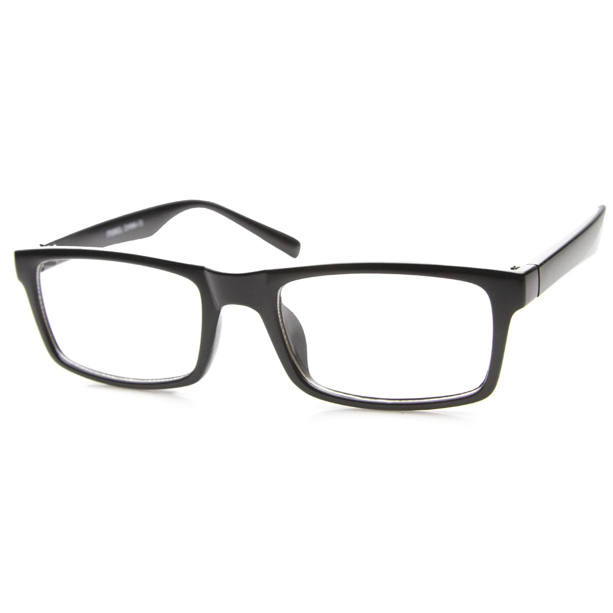 Dapper Rectangle RX Optical Clear Lens Glasses 9882 sold by ZeroUV product image thumbnail 4