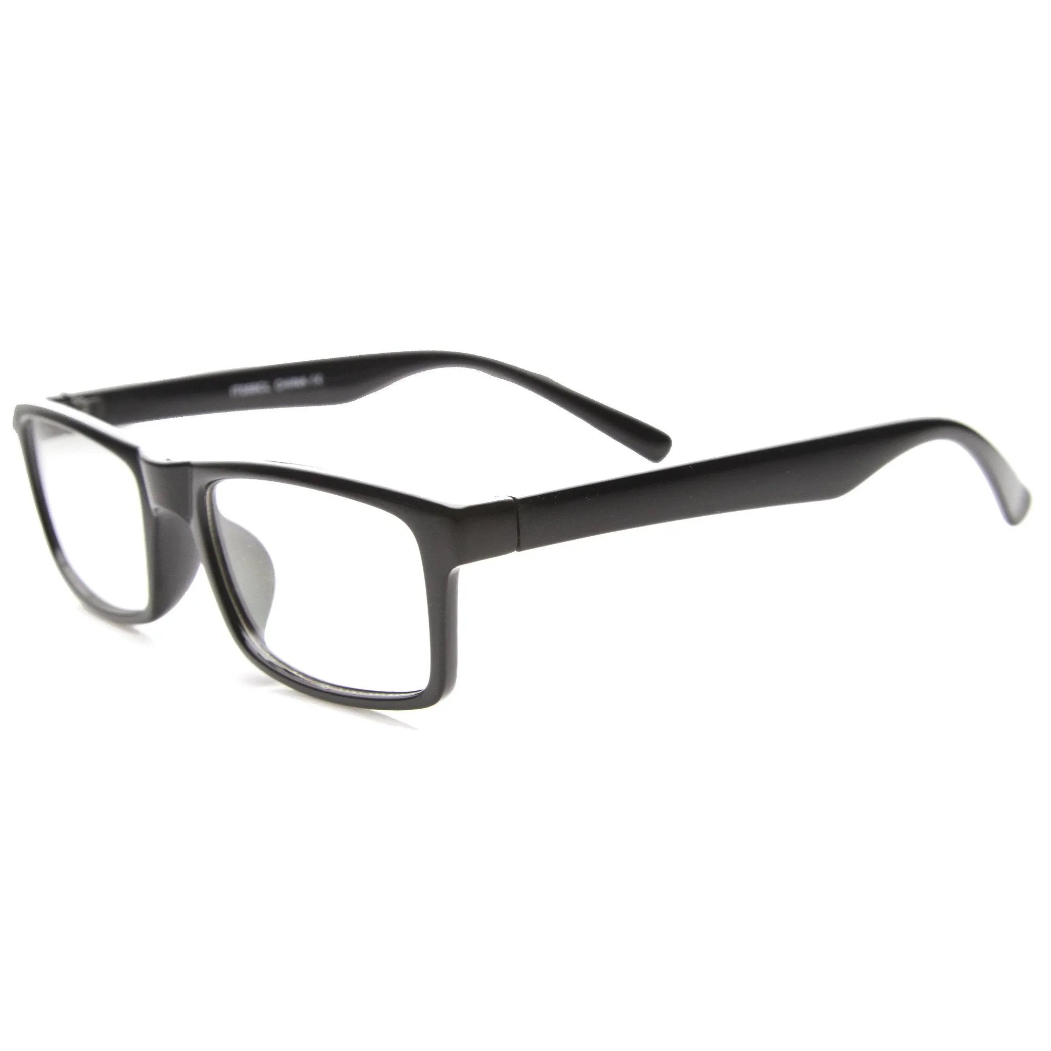 Dapper Rectangle RX Optical Clear Lens Glasses 9882 sold by ZeroUV product image thumbnail 5