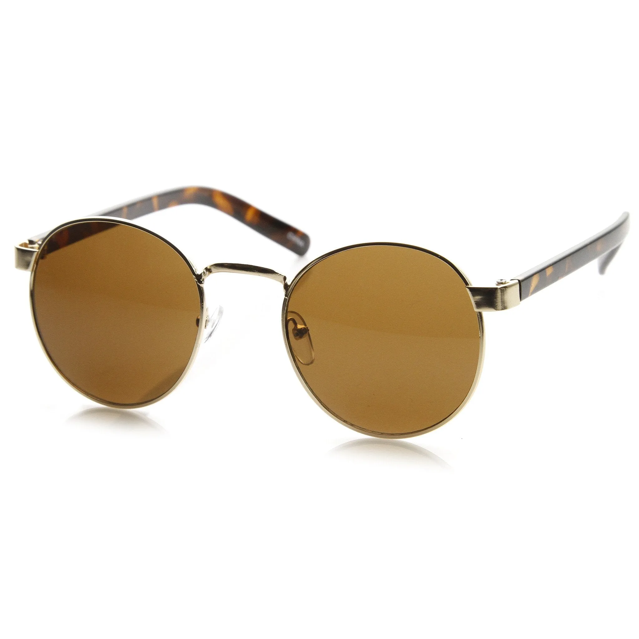 Vintage Inspired Dapper Round P3 Spectacle Sunglasses 9137 sold by ZeroUV product image thumbnail 2