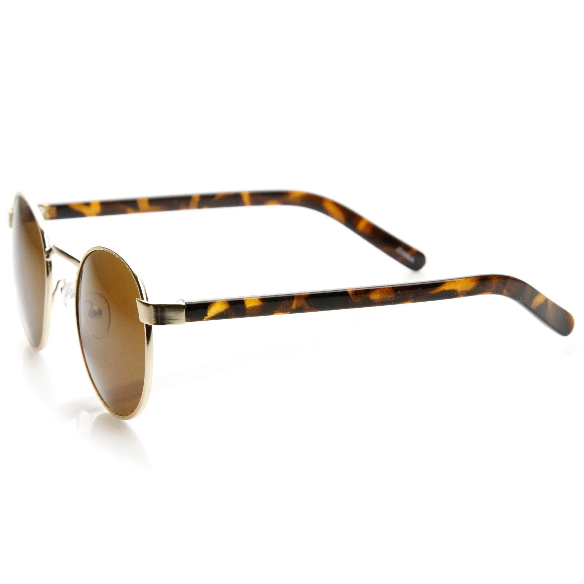 Vintage Inspired Dapper Round P3 Spectacle Sunglasses 9137 sold by ZeroUV product image thumbnail 4