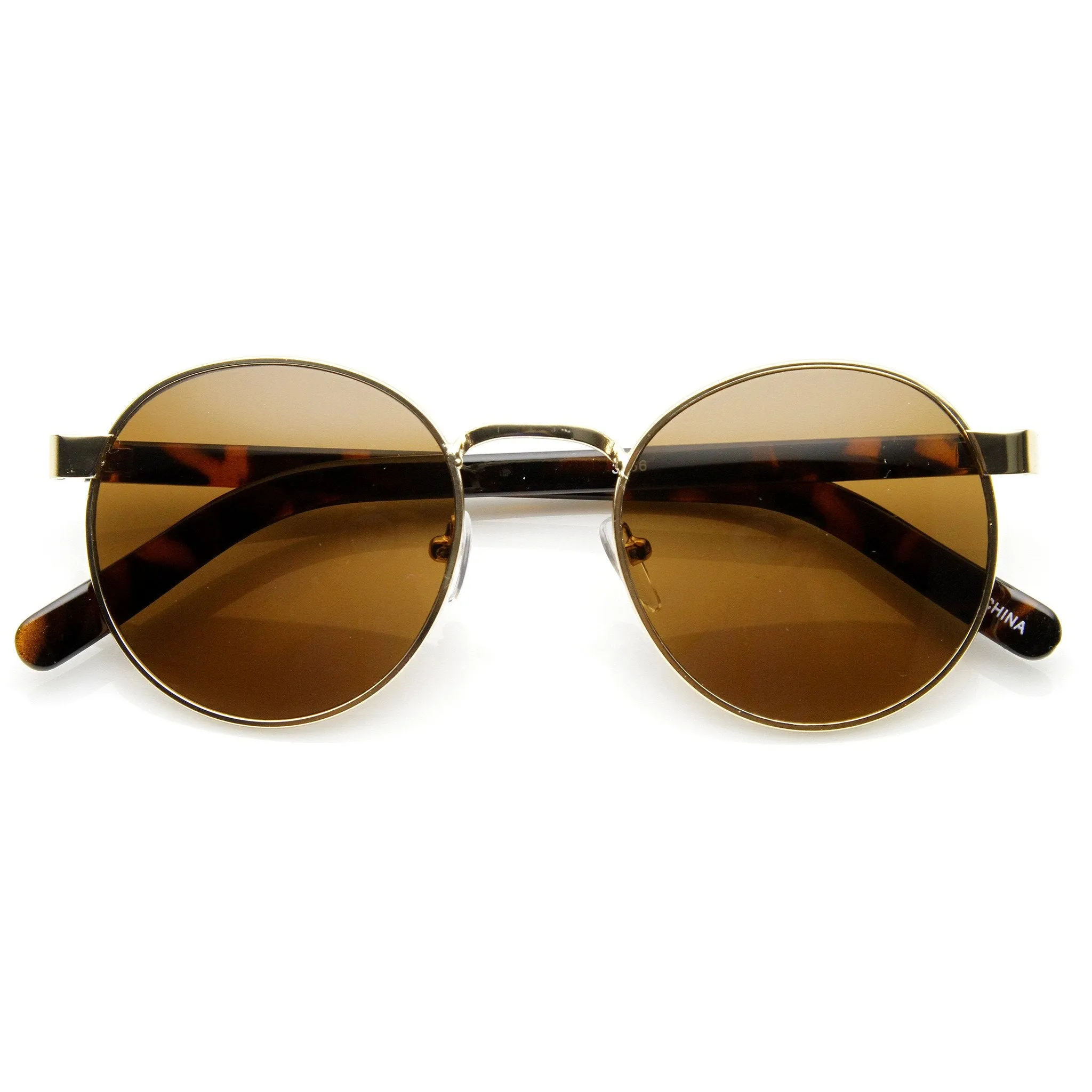 Vintage Inspired Dapper Round P3 Spectacle Sunglasses 9137 sold by ZeroUV