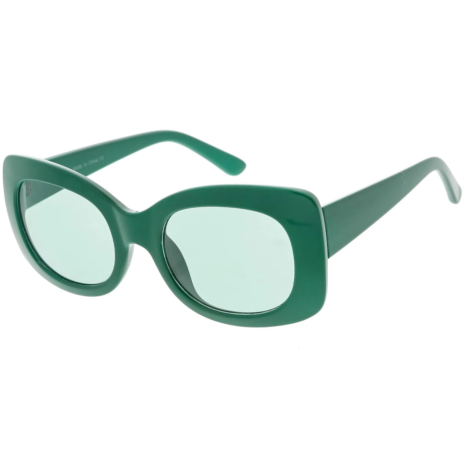Women's Retro Rectangle 1950's Fashion Sunglasses C832 sold by ZeroUV product image thumbnail 2