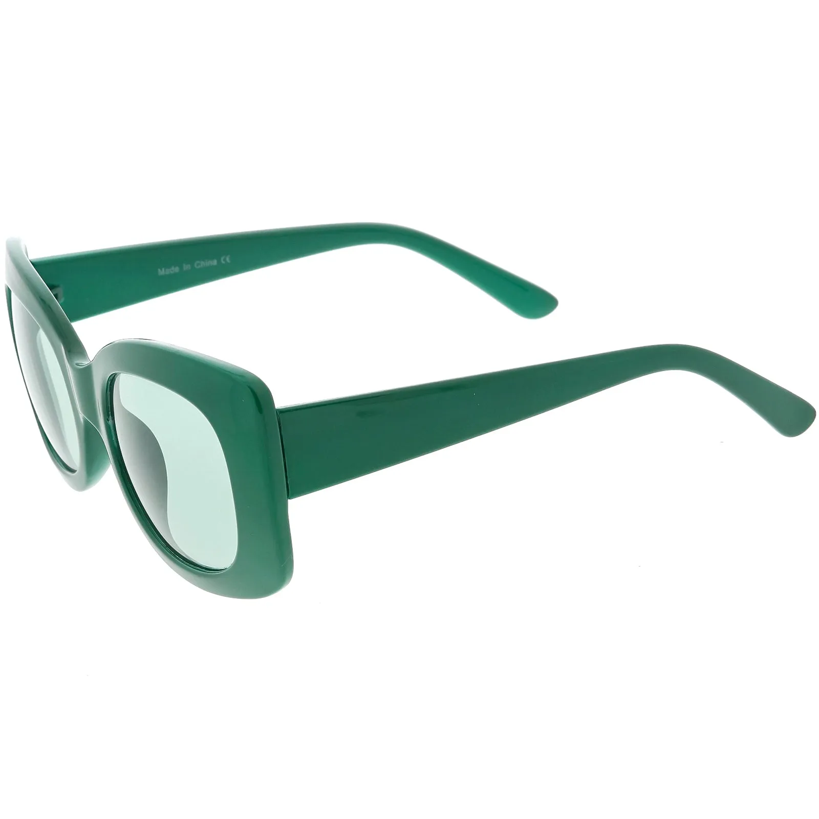Women's Retro Rectangle 1950's Fashion Sunglasses C832 sold by ZeroUV product image thumbnail 3