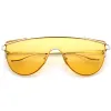 Retro Modern Flat Top Shield Sunglasses A908 sold by ZeroUV