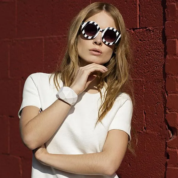 Trendy Womens Fashion Oversize Round Circle Sunglasses sold by ZeroUV