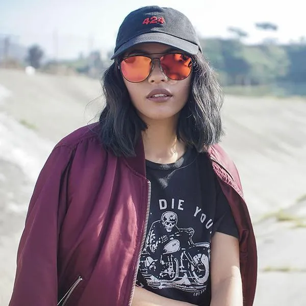 Modern Metal Crossbar Mirror Lens Flat Front Sunglasses sold by ZeroUV product image thumbnail 5