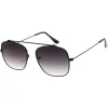 Vintage Dapper Square Crossbar Metal Aviator Sunglasses C959 sold by ZeroUV