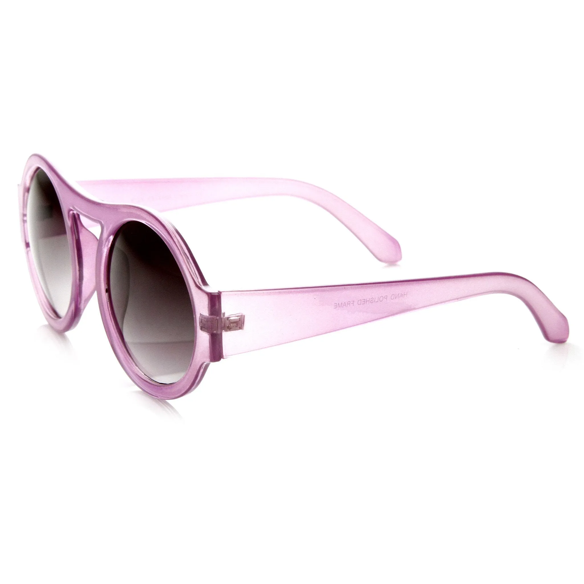 Womens Fashion Colorful Retro Round Sunglasses 8848 sold by ZeroUV product image thumbnail 4