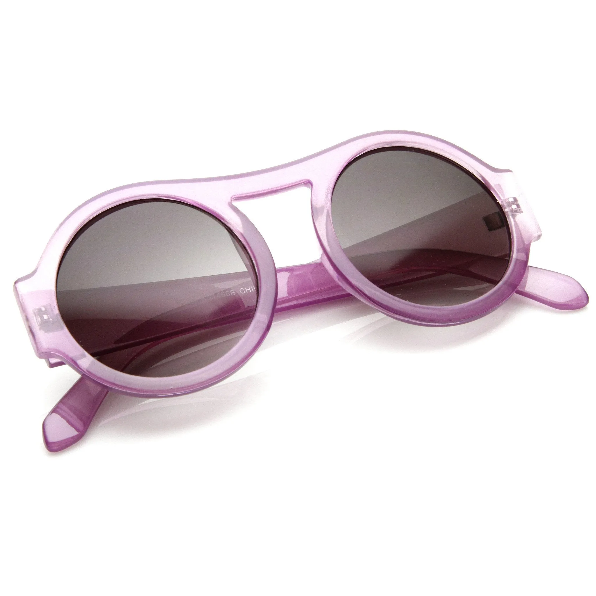 Womens Fashion Colorful Retro Round Sunglasses 8848 sold by ZeroUV product image thumbnail 5
