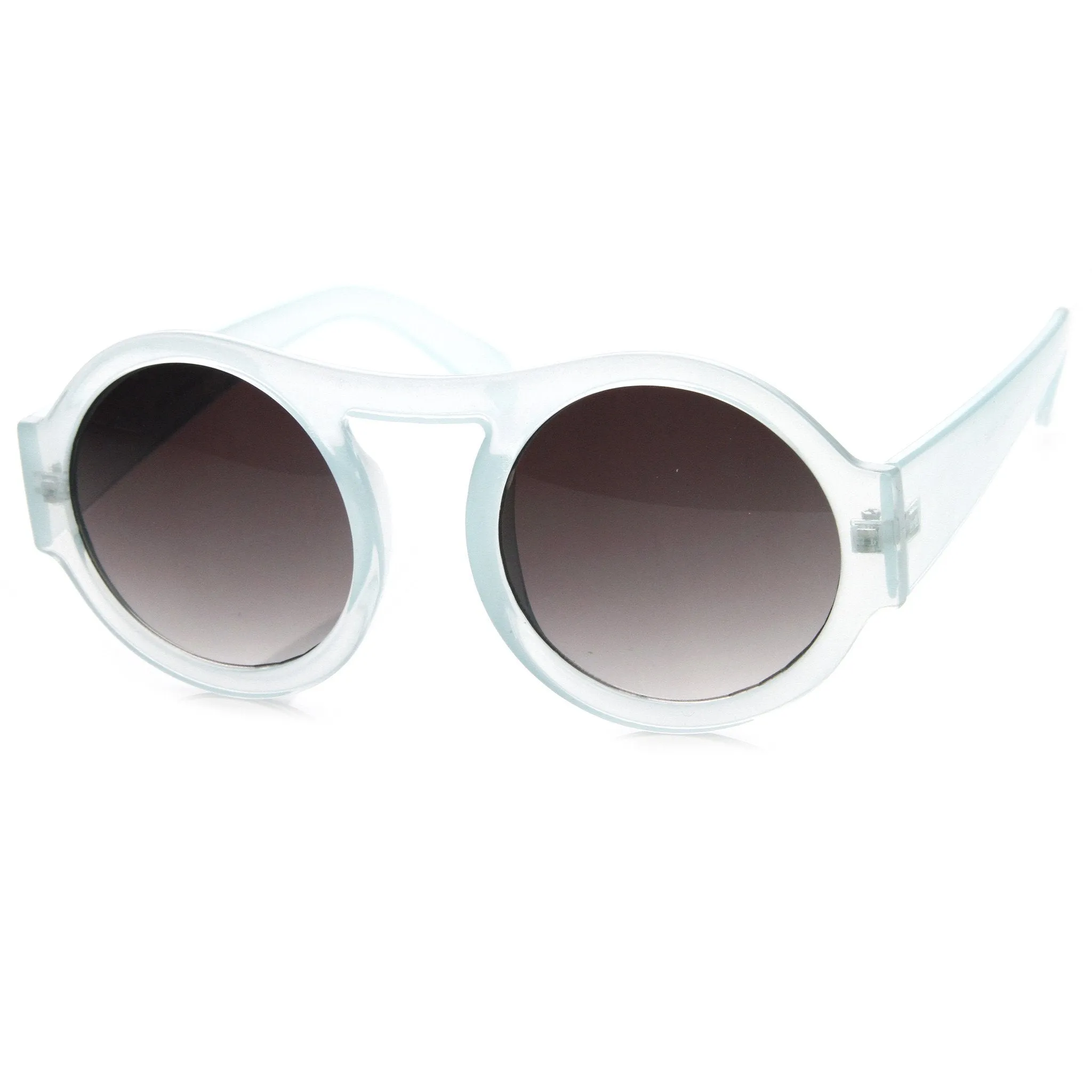 Womens Fashion Colorful Retro Round Sunglasses 8848 sold by ZeroUV
