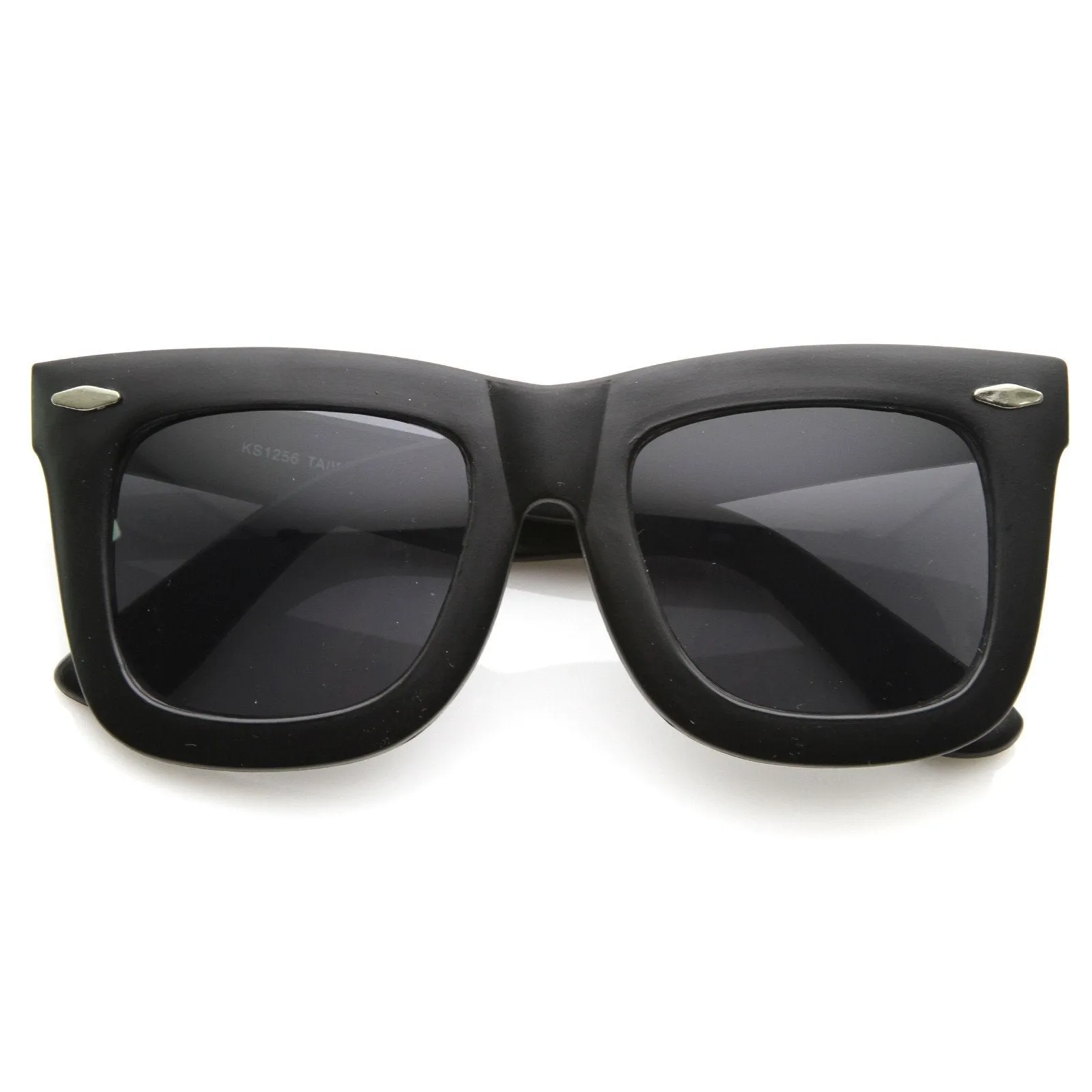 Oversize Women's Designer Fashion Thick Horned Rim Sunglasses sold by ZeroUV product image thumbnail 5