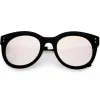 Women's Round Horned Rim Polarized Lens Sunglasses C893 sold by ZeroUV