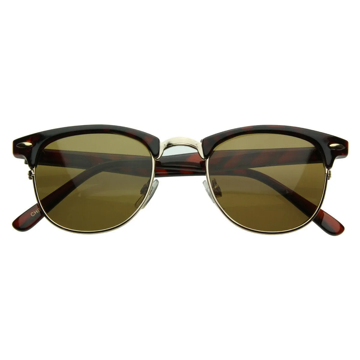 Womens Celebrity Vintage Half Frame Sunglasses 2947 sold by ZeroUV product image thumbnail 3