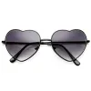 Fashion Thin Metal Cute Heart Shaped Sunglasses 8965 sold by ZeroUV