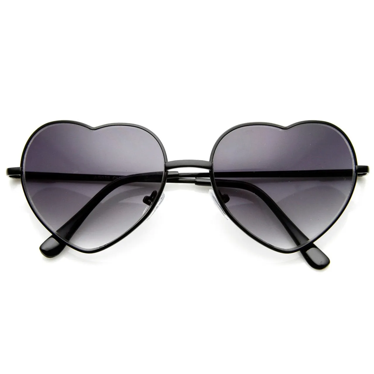 Fashion Thin Metal Cute Heart Shaped Sunglasses 8965 sold by ZeroUV product image thumbnail 5