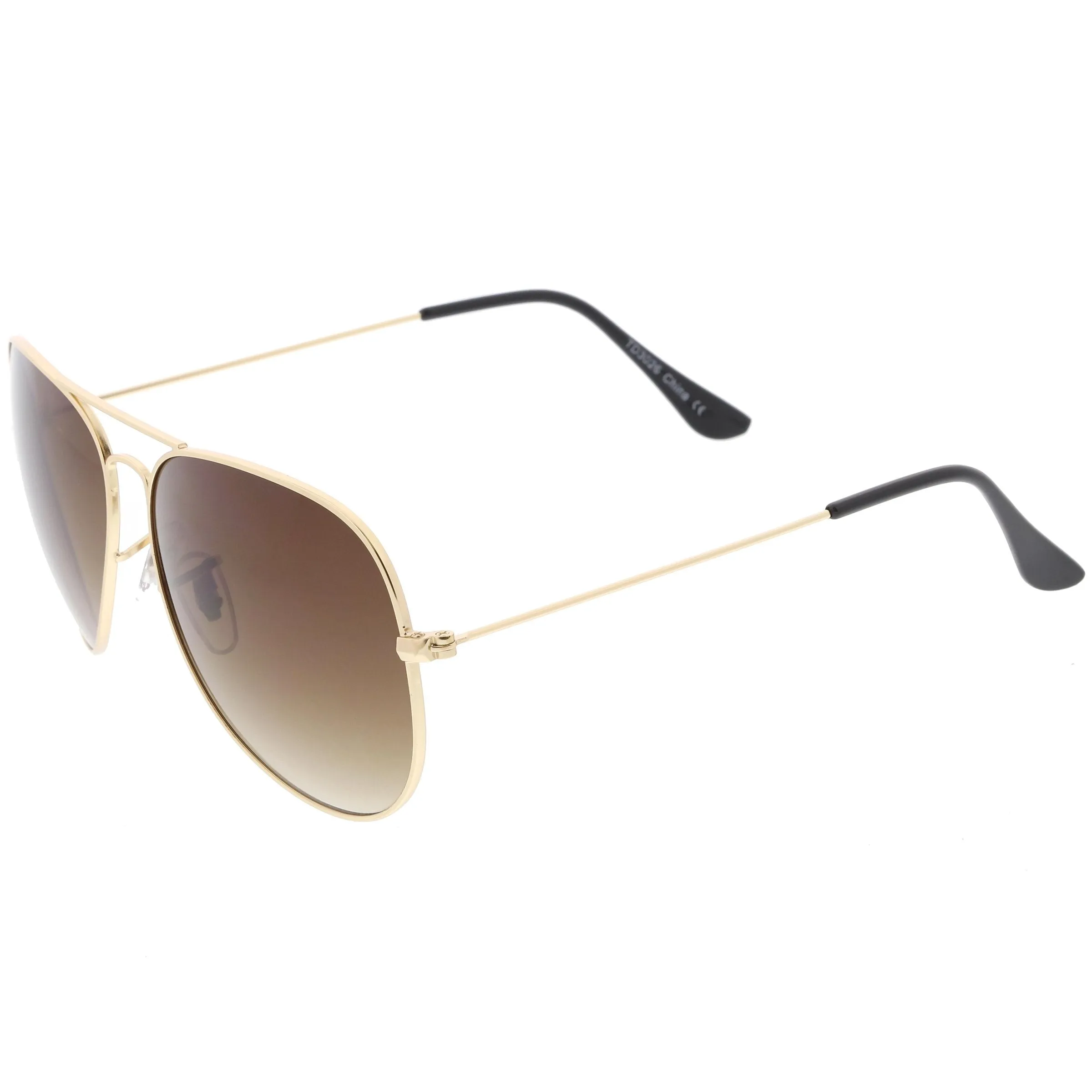 Large Full Metal Aviator Gradient Lens Sunglasses C764 60mm sold by ZeroUV product image thumbnail 4