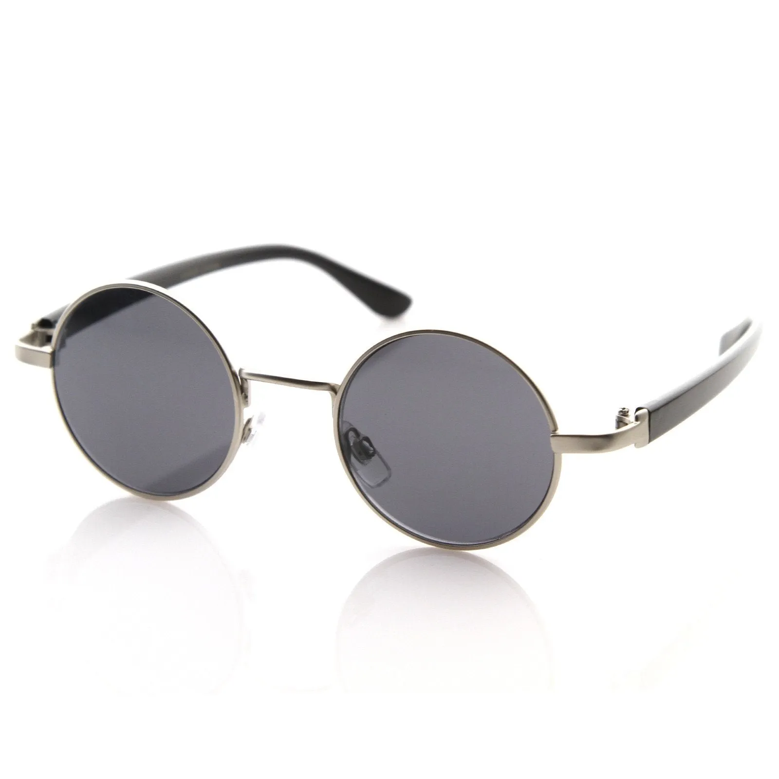 Vintage Steampunk Fashion Small Round Sunglasses 8613 sold by ZeroUV product image thumbnail 4