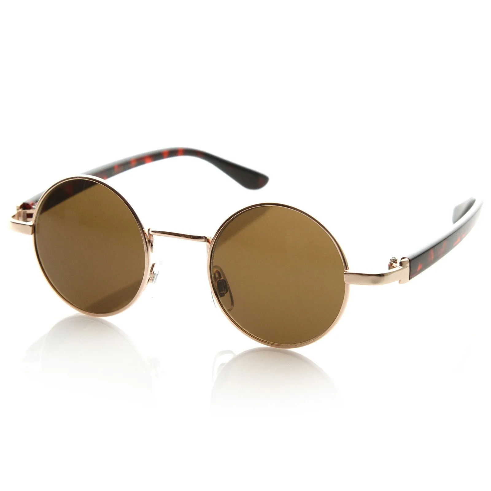 Vintage Steampunk Fashion Small Round Sunglasses 8613 sold by ZeroUV product image thumbnail 5