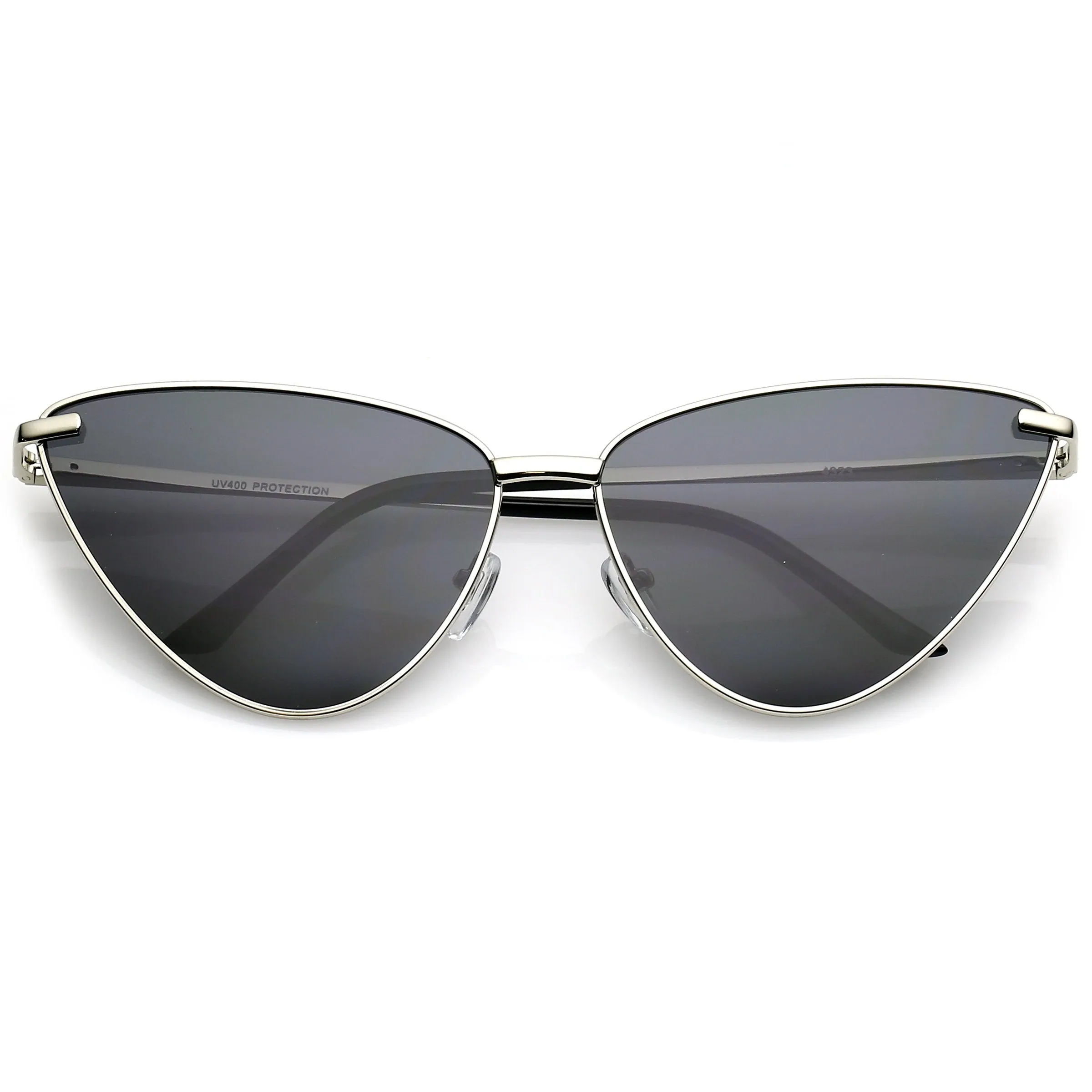 Oversize Thin Metal Cat Eye Butterfly Frame Sunglasses C201 sold by ZeroUV