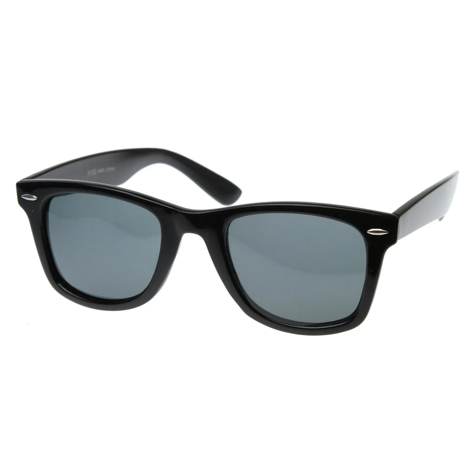 Classic Retro Polarized Lens Horned Rim Sunglasses 6107 52mm sold by ZeroUV product image thumbnail 4